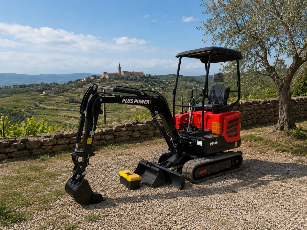 Gosenični bager 1,8 t